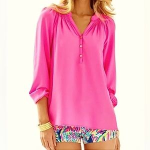 Lilly Pulitzer Pink Blouse